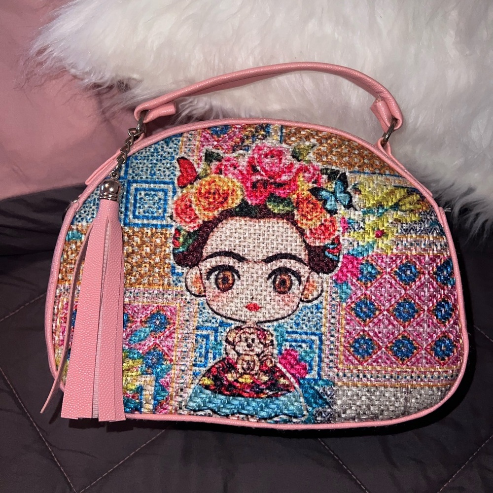 Frida Khalo handcrafted bag